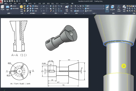 AutoCAD-3D建模和渲染